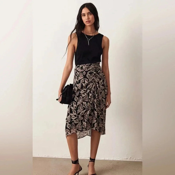 ! ba&sh Gyna High Low Skirt size 2 - Picture 1 of 5